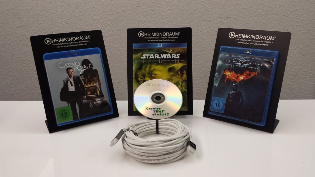 Das Testmaterial Blu-ray Filme